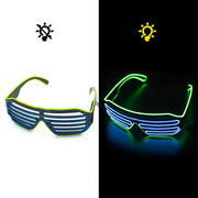 Gafas neon festivales